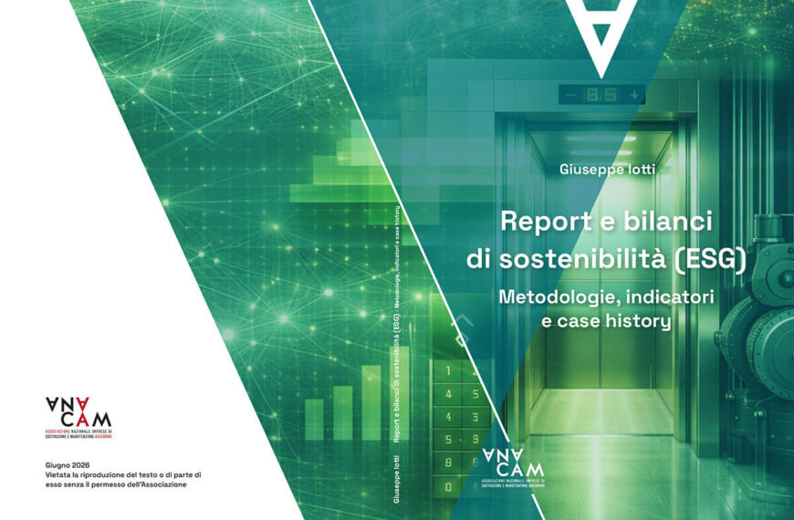ANACAM 2026: il volume di Giuseppe Iotti sui report e bilanci di sostenibilità